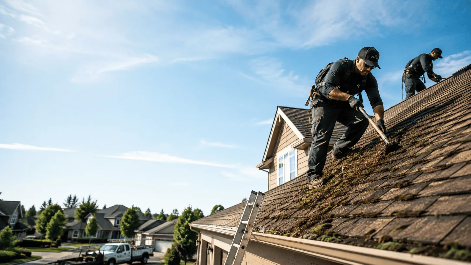 Roof Moss Removal in Elyria, OH near me